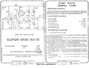 Click pentru marire PCB kit 8310 IPRS Baneasa - Amplificator 15W Click pentru marire Prezentare kit 8310 IPRS Baneasa - Amplificator 15W