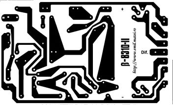Click pentru marire PCB kit 8310 IPRS Baneasa - Amplificator 15W Click pentru marire PCB kit 8310 IPRS Baneasa - Amplificator 15W