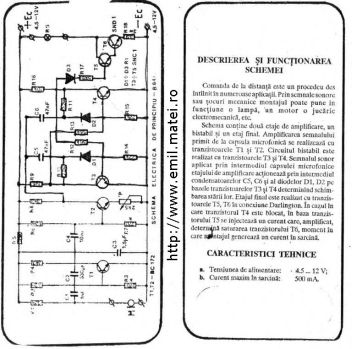 Click pentru marire Kit 8411 - Comanda sonora cu microfon incorporat Click pentru marire Kit 8411 - Comanda sonora cu microfon incorporat