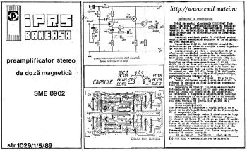 Click pentru marire - Kit 8902 IPRS Baneasa - Preamplificator stereo de doza magnetica Click pentru marire - Kit 8902 IPRS Baneasa - Preamplificator stereo de doza magnetica