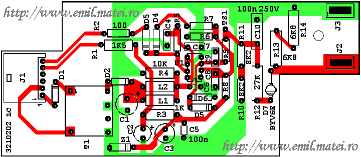 Cebora TIG SOUND AC/DC 1835/M - V-short sensor board (39) Cebora TIG SOUND AC/DC 1835/M - V-short sensor board (39)
