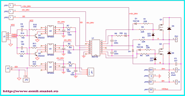 Convertizor static de frecventa cu MOSFET