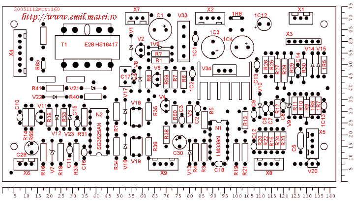 Free Arc 200 - control pcb Free Arc 200 - control pcb