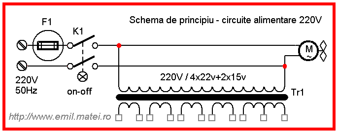 Schematic Diagram 4 - Induction heat machine HX-15KW