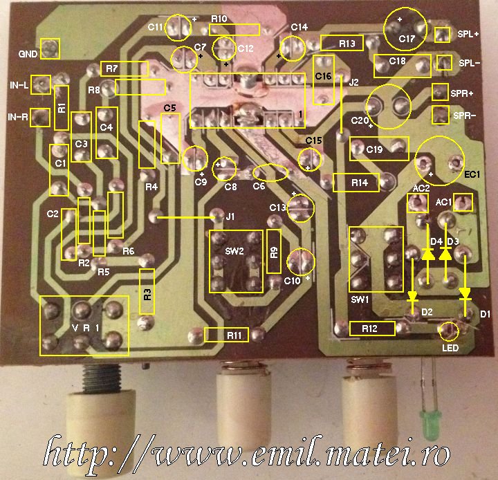 PCB Layout - LA4192 amplifier PCB Layout - LA4192 amplifier