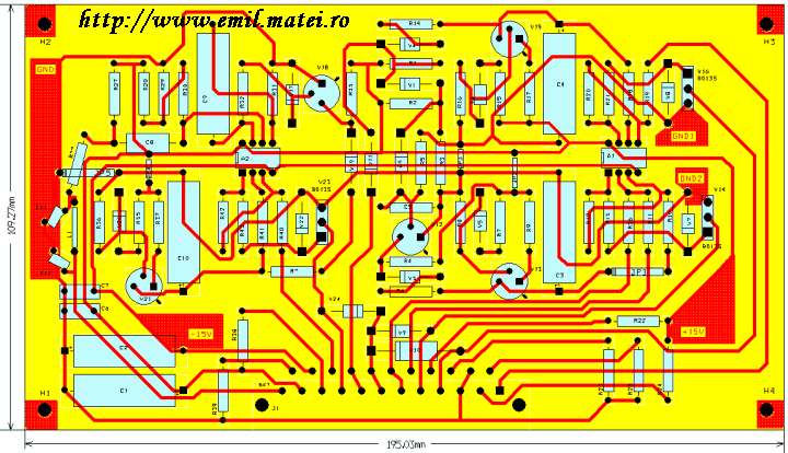 PCB temporizatoare curgere gaz si oscilator inalta frecventa - Instalatie de sudare IUW 400N PCB temporizatoare curgere gaz si oscilator inalta frecventa - Instalatie de sudare IUW 400N