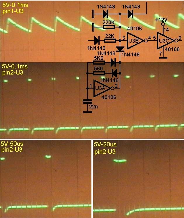 Forme de unda vizualizate pe osciloscop Forme de unda vizualizate pe osciloscop