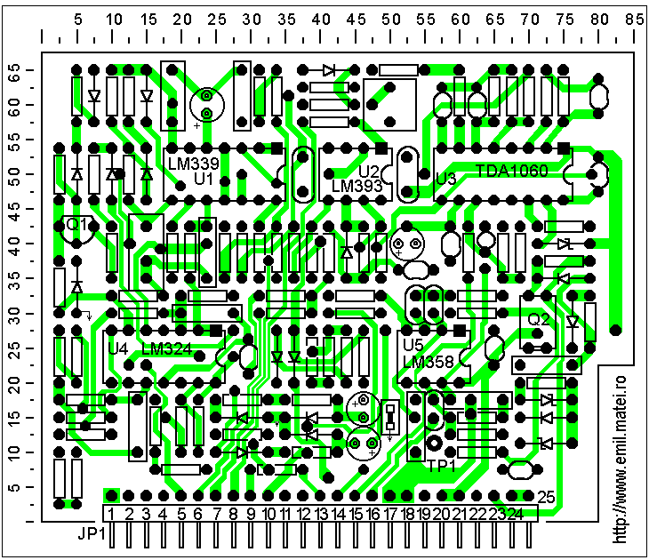 Lincoln Invertec V140-S Control PCB layer 2 Lincoln Invertec V140-S Control PCB layer 2