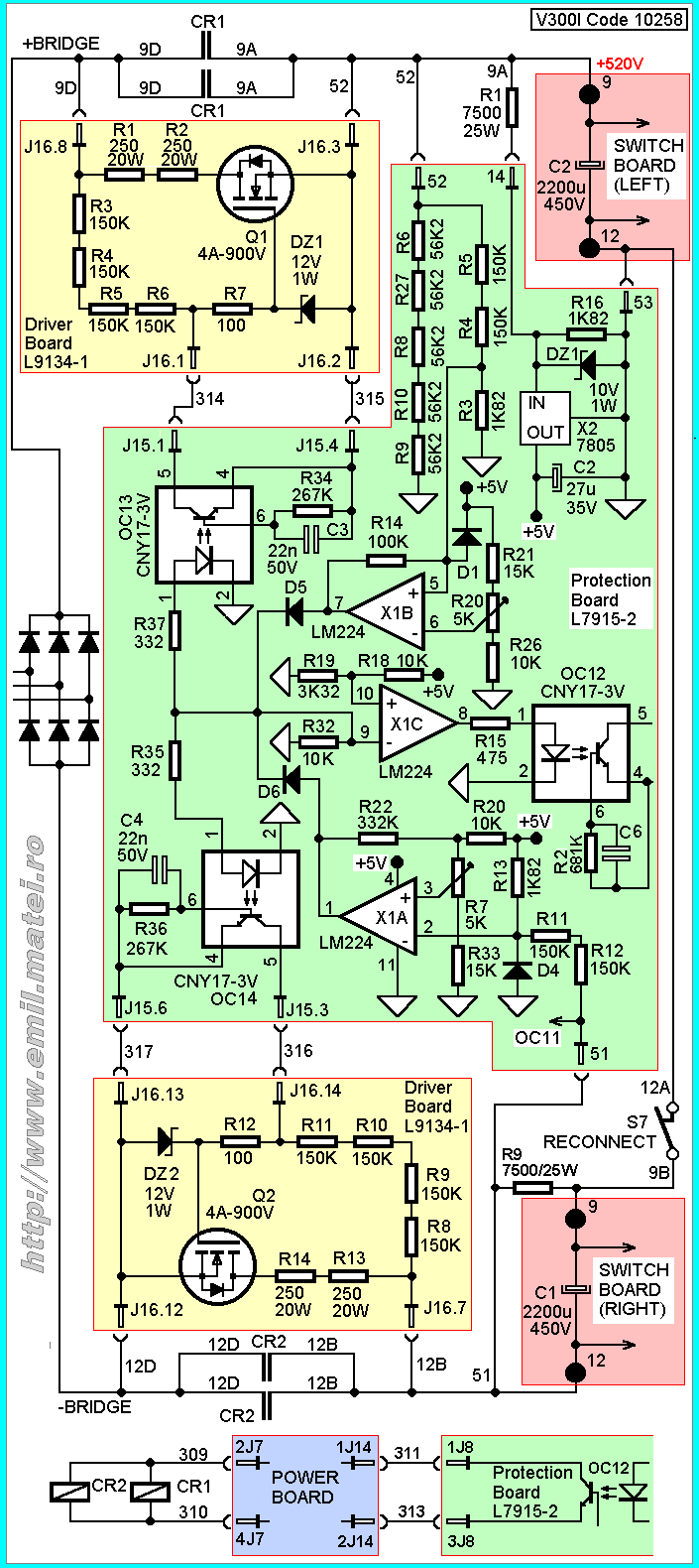 welding inverter startup circuit