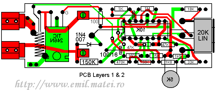 Hot air plastic welder - PCB Layers 1&2 Hot air plastic welder - PCB Layers 1&2