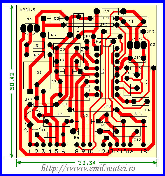 PCB comanda invertor de sudare, cu NE5560 Schema de comanda invertor de sudare, cu TDA1060