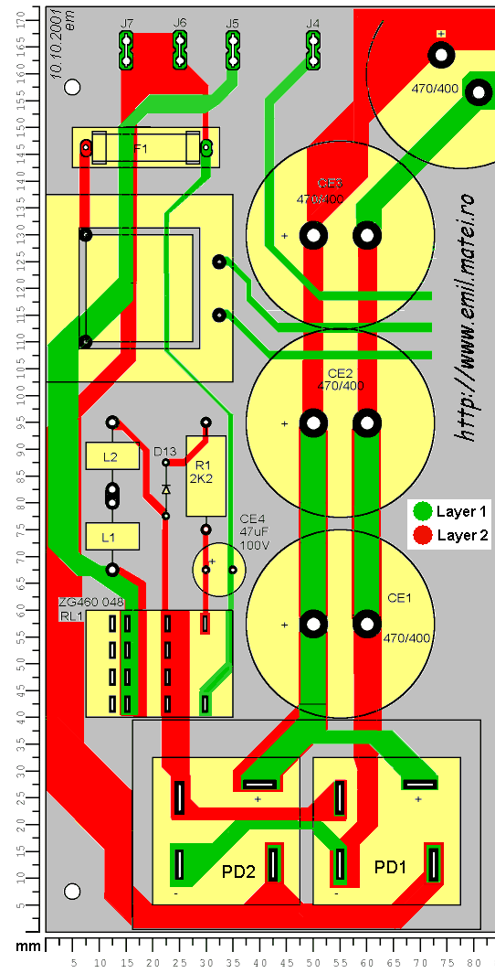 Soft Start Circuit PCB Soft Start Circuit PCB