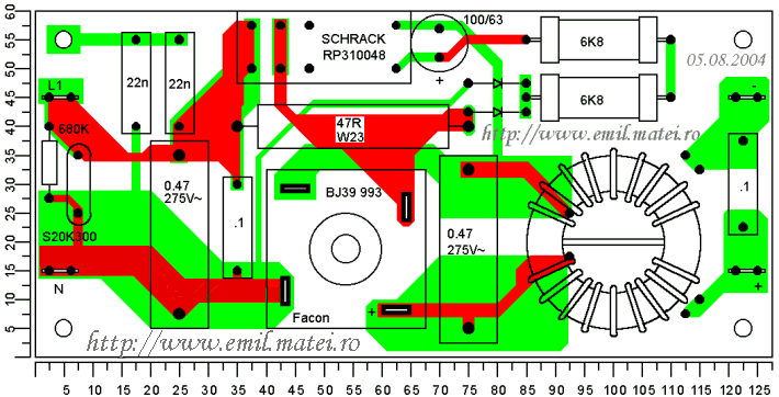 Soft Start Circuit PCB Soft Start Circuit PCB
