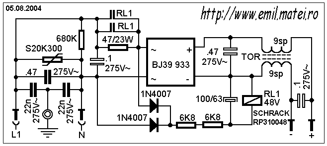 Soft Start Circuit Schematic Soft Start Circuit Schematic