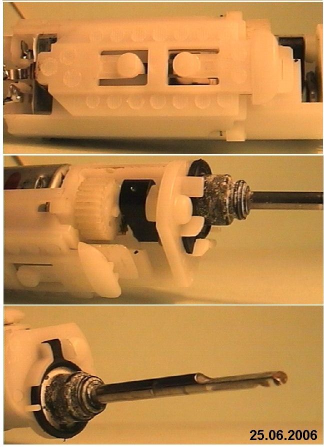 Mecanismul de antrenare periuta de dinti electrica Braun Mecanismul de antrenare periuta de dinti electrica Braun