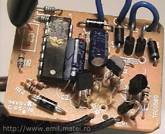 PCB Incarcator acumulator NiCd pentru bormasina (21.75V) PCB Incarcator acumulator NiCd pentru bormasina (21.75V)
