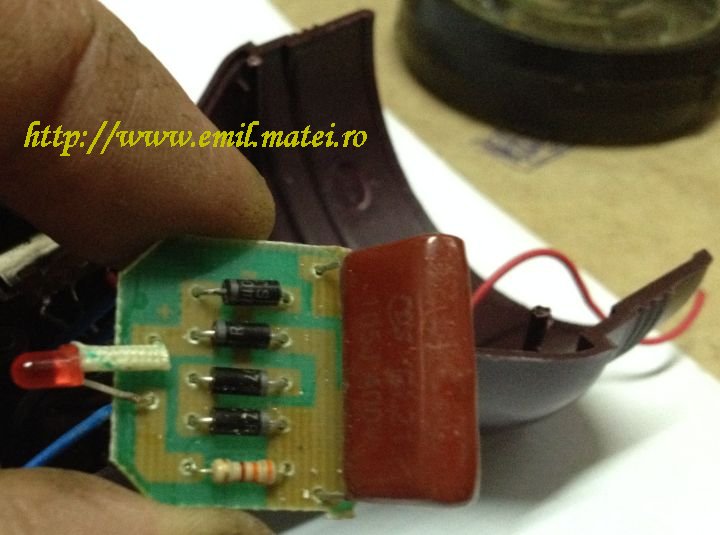 Lanterna 9 LED - PCB incarcator Lanterna 9 LED - PCB incarcator