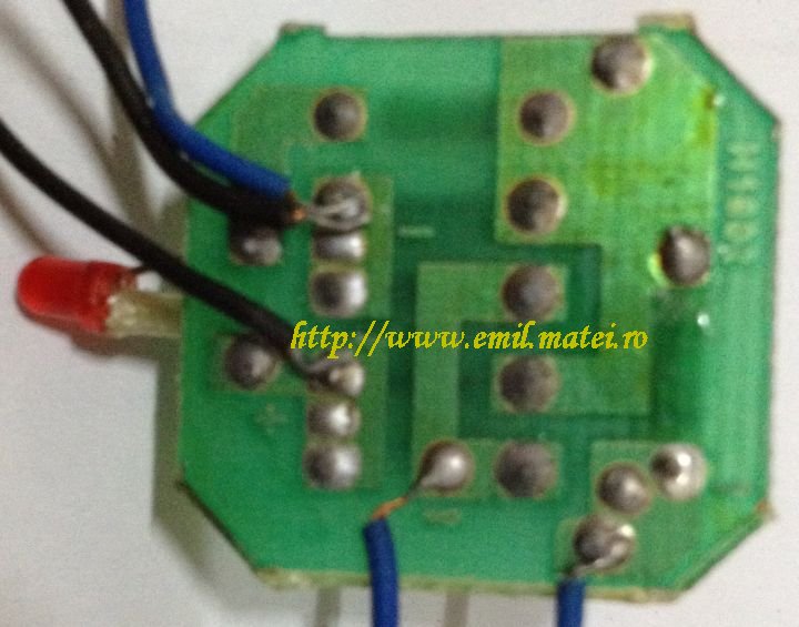 Lanterna 9 LED - PCB incarcator Lanterna 9 LED - PCB incarcator