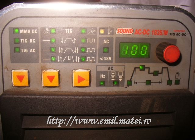 Invertorul de sudare Cebora TIG SOUND AC/DC 1835/M Invertorul de sudare Cebora TIG SOUND AC/DC 1835/M