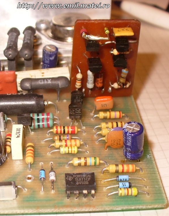 QUAD405-2 - Foto PCB protectie SOA montat QUAD405-2 - Foto PCB protectie SOA montat