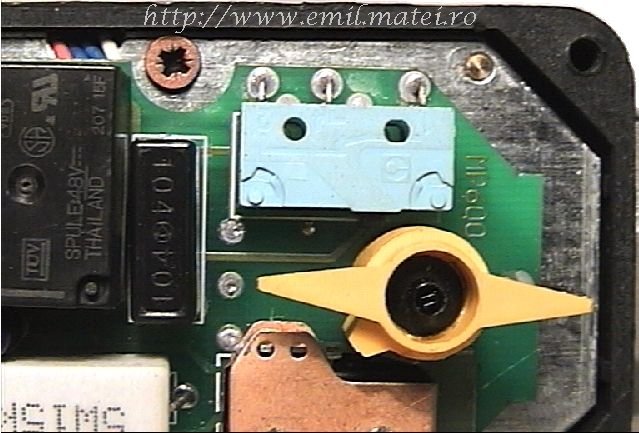 Detalii montaj componente PCB - Valve actuator MP 60 Detalii montaj componente PCB - Valve actuator MP 60