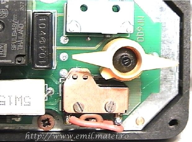 Detalii montaj componente PCB - Valve actuator MP 60 Detalii montaj componente PCB - Valve actuator MP 60