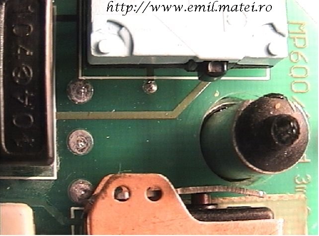 Detaliu ax servomotor cu cama demontata - Valve actuator MP 60 Detaliu ax servomotor cu cama demontata - Valve actuator MP 60