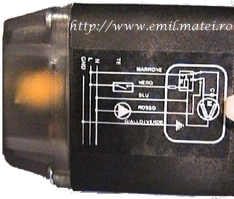 Conexiuni electrice - Valve actuator MP 60 Conexiuni electrice - Valve actuator MP 60