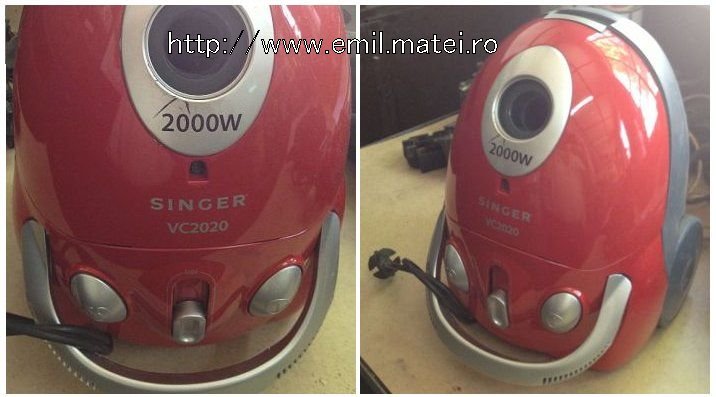 Aspirator de praf (vacuum cleaner) tip Singer VC2020 Aspirator de praf (vacuum cleaner) tip Singer VC2020