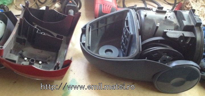 Depanare aspirator de praf (vacuum cleaner) tip Singer VC2020 Depanare aspirator de praf (vacuum cleaner) tip Singer VC2020