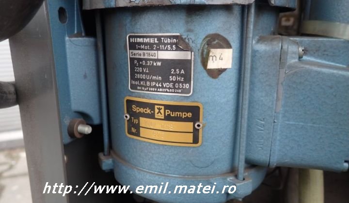 Instalatie UNIWIG GW350 - pompa lichid racire Instalatie UNIWIG GW350 - pompa lichid racire