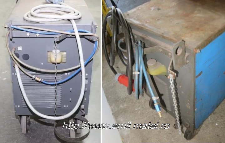 Instalatie UNIWIG GW350 - vedere din spate Instalatie UNIWIG GW350 - vedere din spate