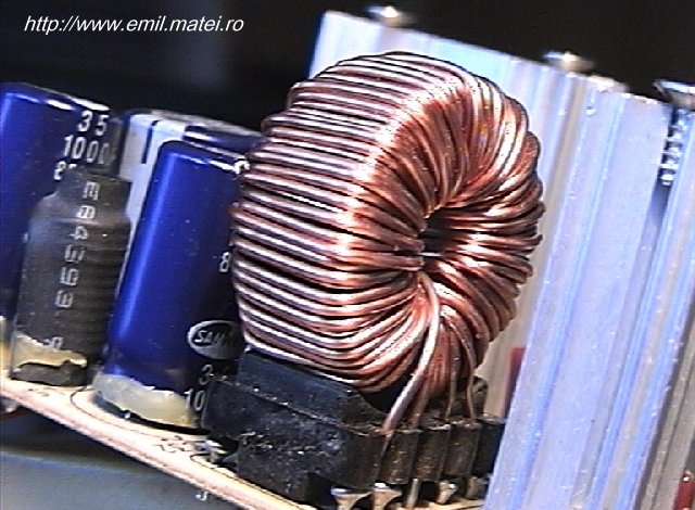 PCB smps YOUNGIL YLP150 - zona circuite de iesire PCB smps YOUNGIL YLP150 - zona circuite de iesire
