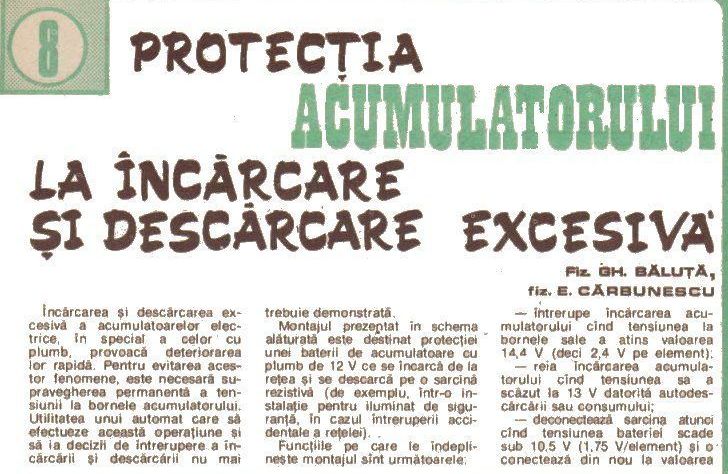 PCB Protectie acumulator la incarcare si descarcare excesiva PCB Protectie acumulator la incarcare si descarcare excesiva