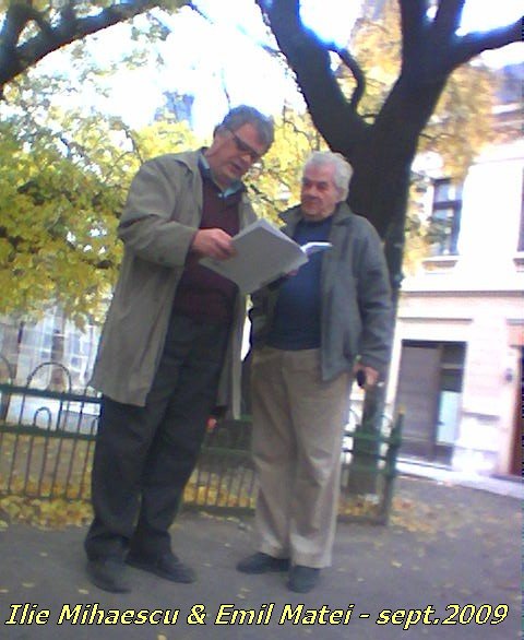 ing.Ilie Mihaescu si ing.Emil Matei