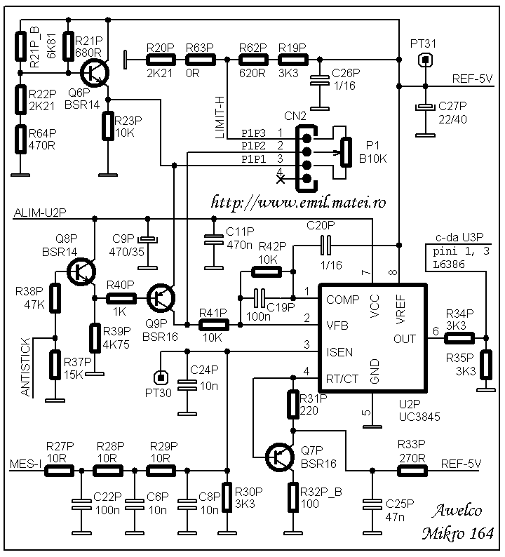 Invertor de sudare Awelco Mikro 164