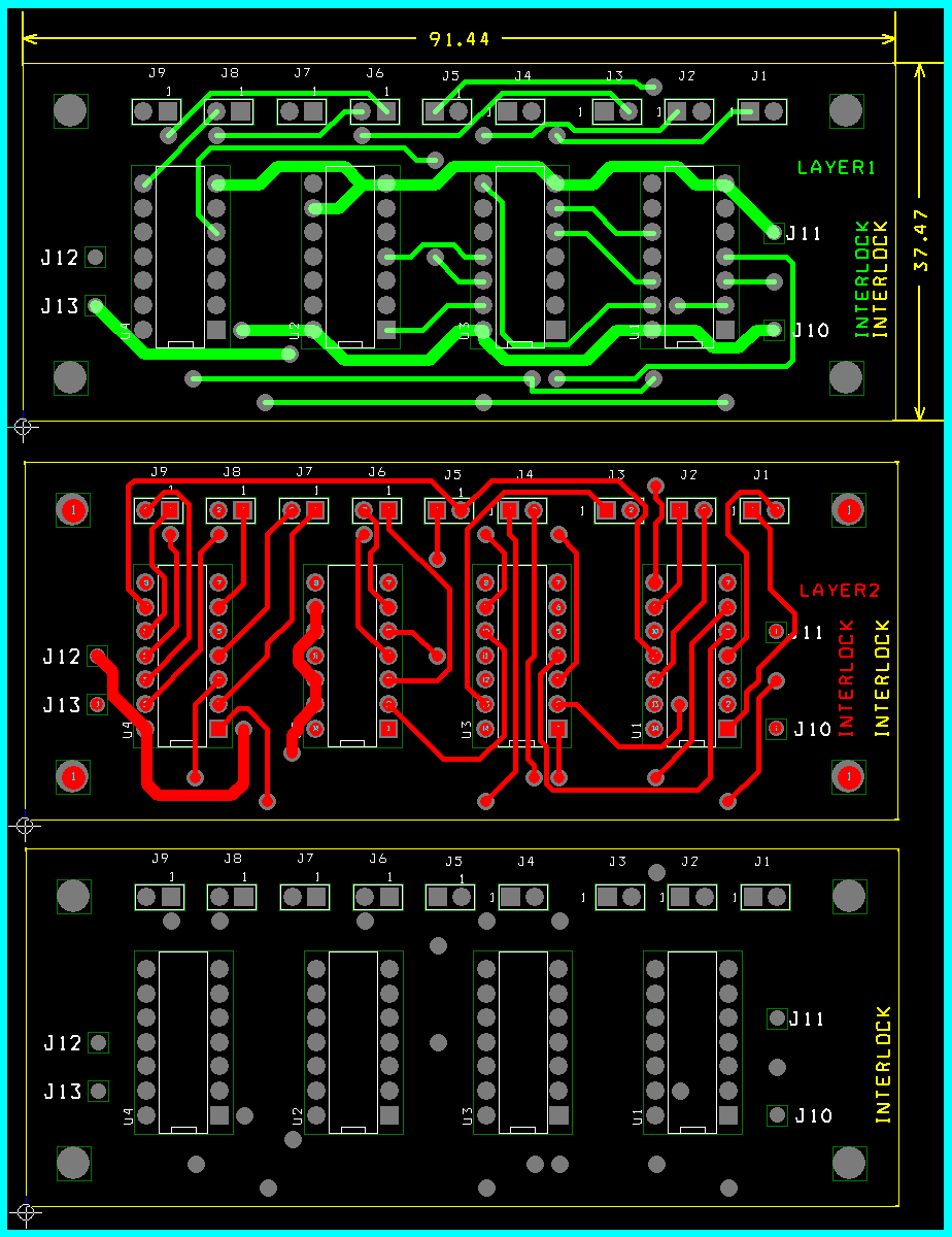 Convertor static de frecventa - PCB Circuit protectie