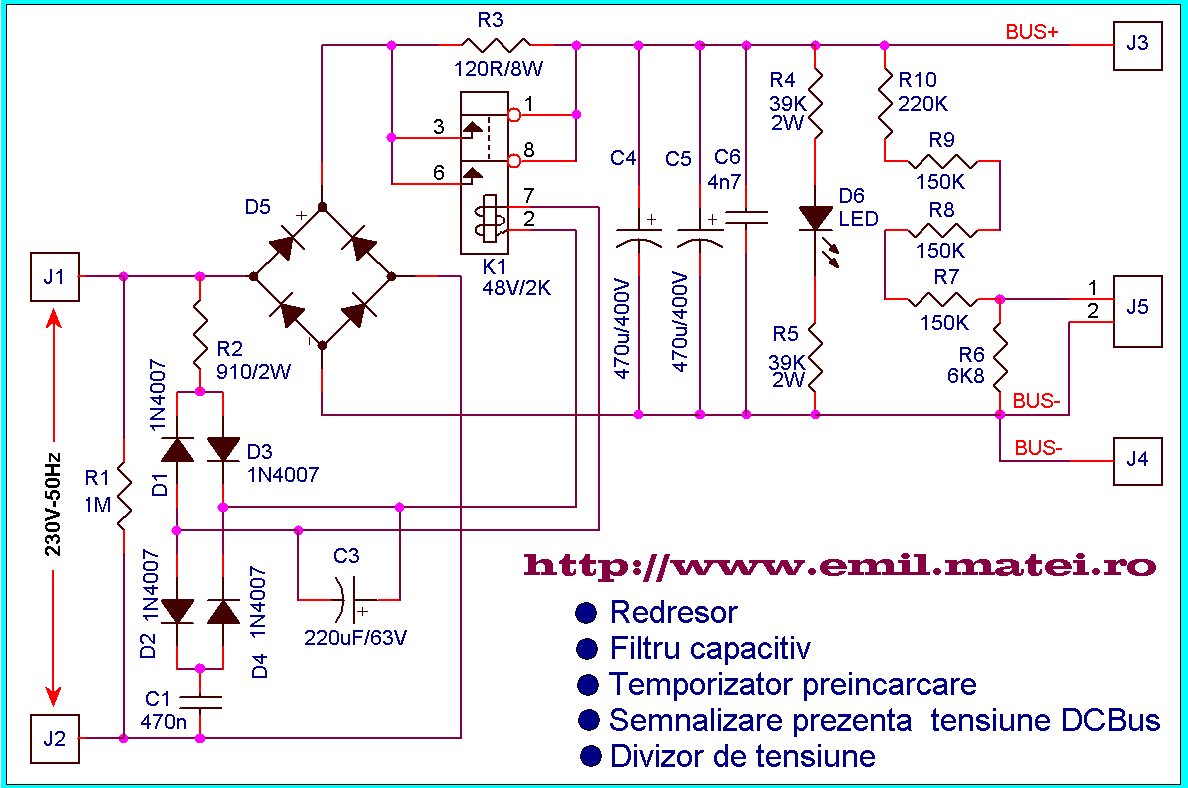 Convertor static de frecventa - Circuit de pornire (softstart)