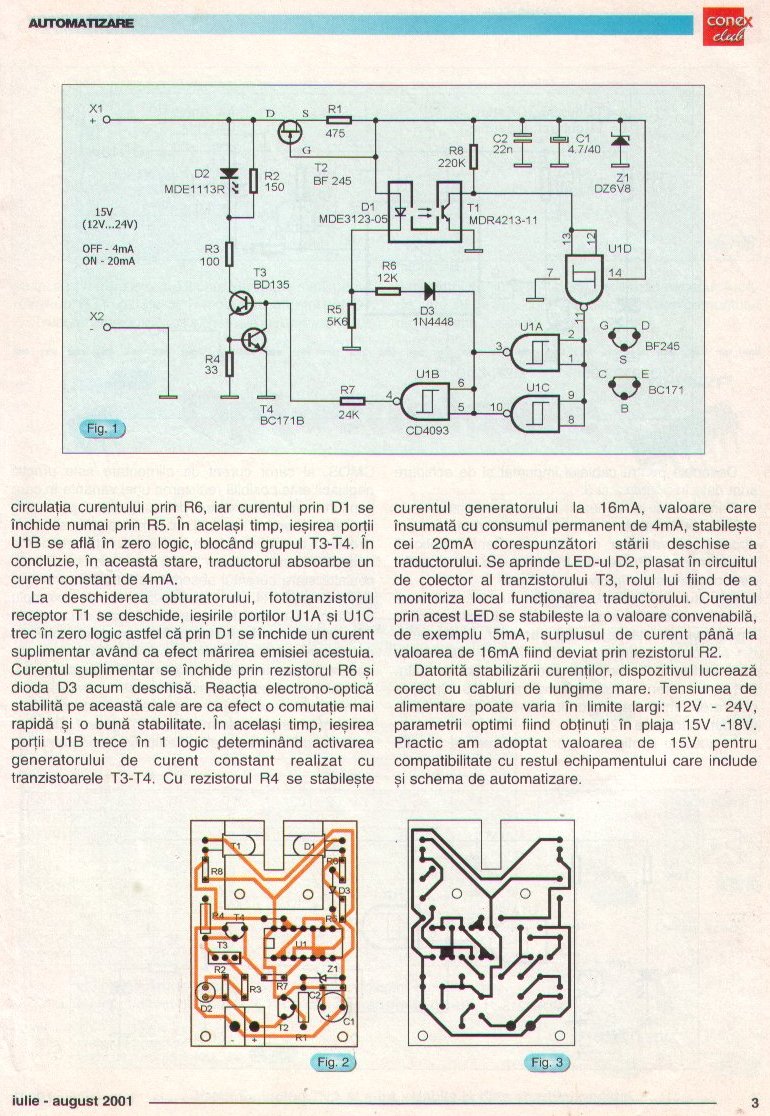 Traductor optoelectronic
