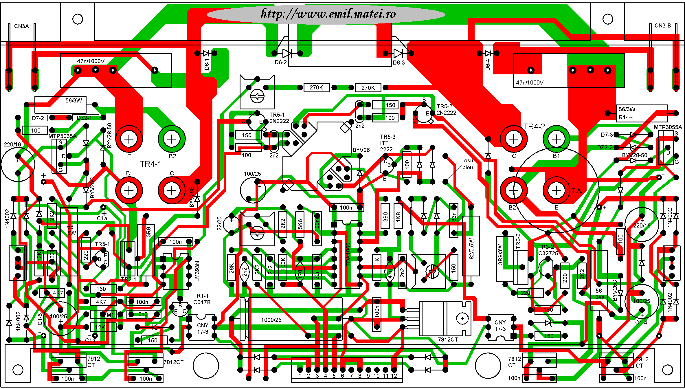 PCB - invertor de sudura (1)