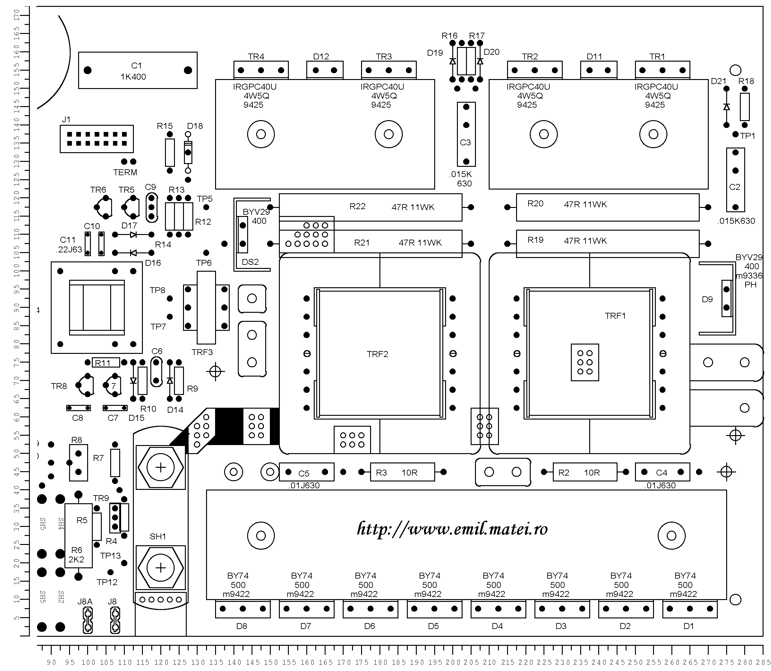 PCB - invertor de sudura (4)