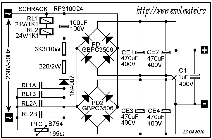 Circuit de pornire (soft start) pentru invertor de sudura (3)